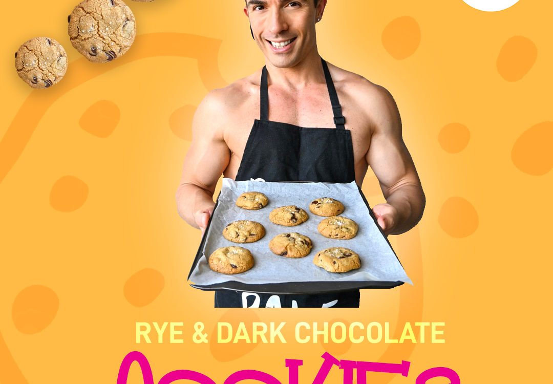 Love Baking Club Rye & Dark Chocolate Cookies