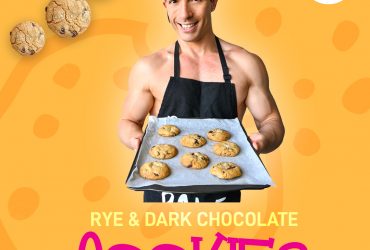 Love Baking Club Rye & Dark Chocolate Cookies